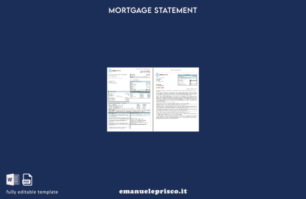 stile verificato Estratto conto mutuo bancario Azerbaigian Amrahbank, pagine, mo